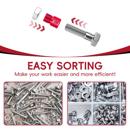 🎁Today 50% OFF🔥26/44PCS Nut and Bolt Thread Checker🔩