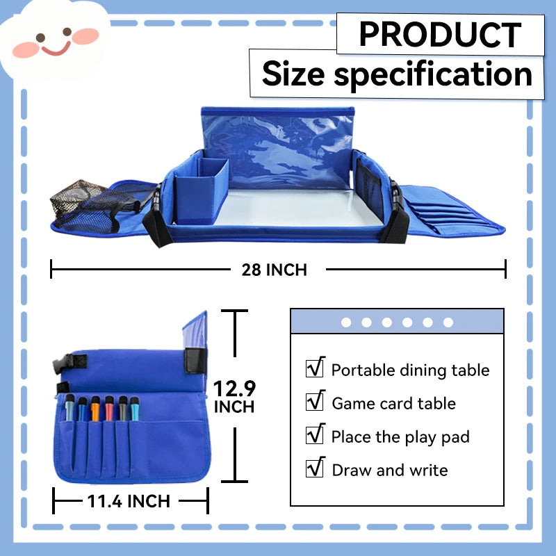 🎁Today 50% OFF🔥Kids Travel Seat Tray for Car