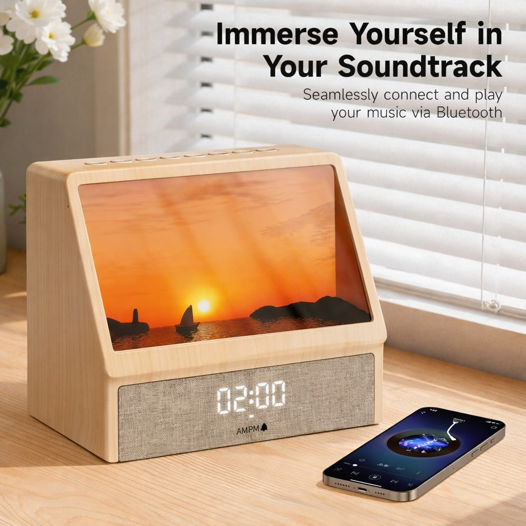 🎁Flash Sale 49% Off⏰️Sunrise Alarm Clock, Wake Up Light with Dual Alarm