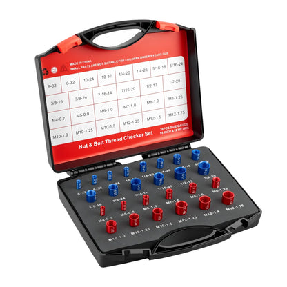 🎁Today 50% OFF🔥26/44PCS Nut and Bolt Thread Checker🔩