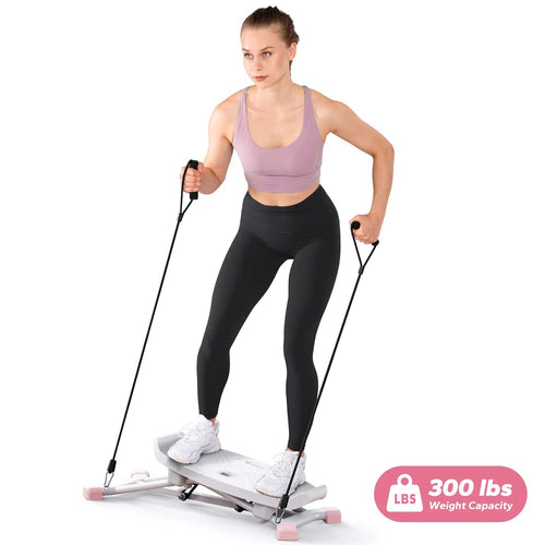 🎁Limited-Time Sale 49% OFF⏰️Balance Board for Adults, Rocking Stepper with Resistance Bands